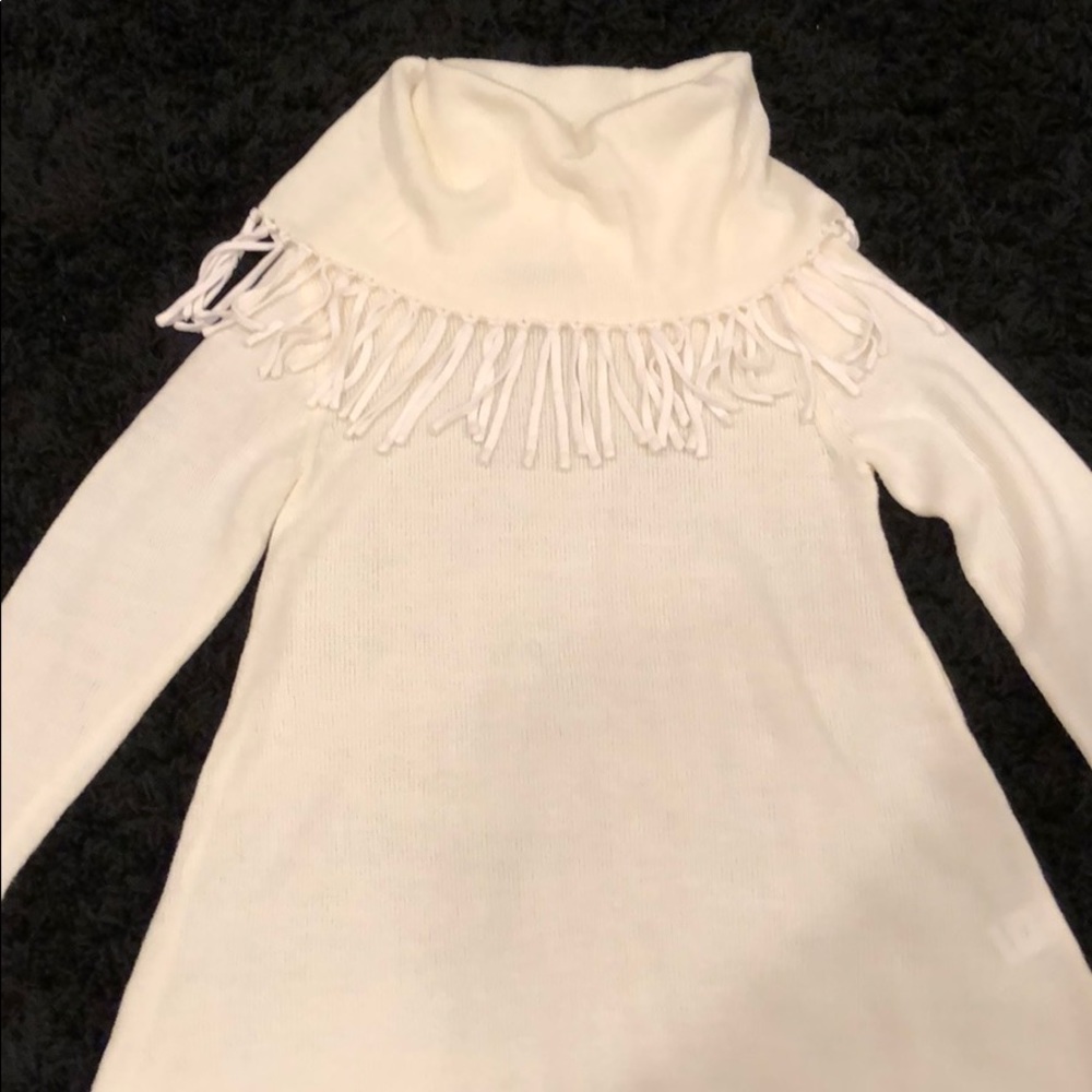 Percent Cream Fall Sweater